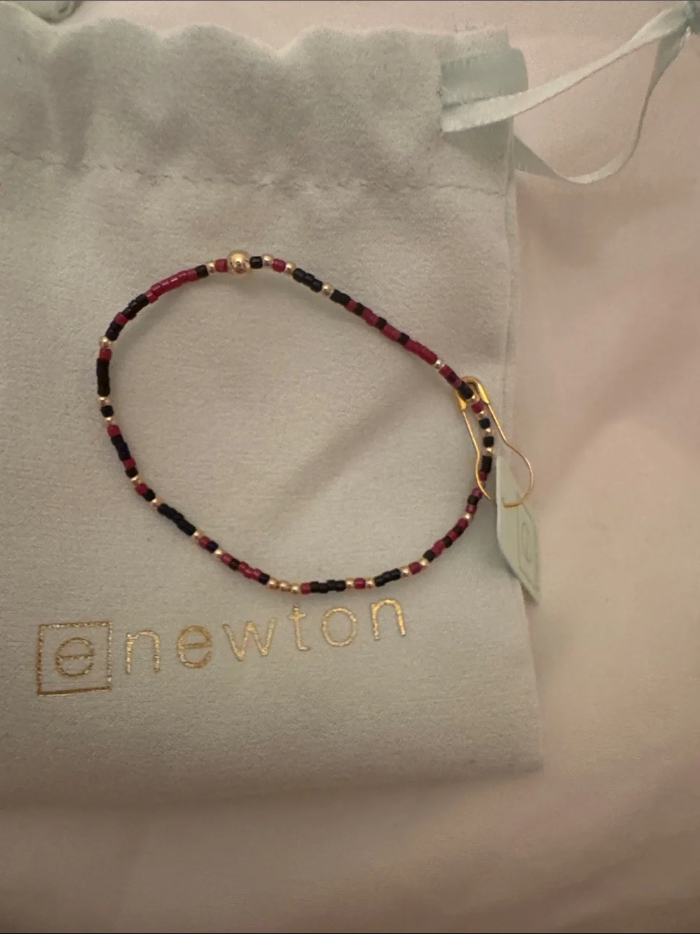 5 Enewton Braclets NWT (Gold, Pink, Red, Black, Cross)